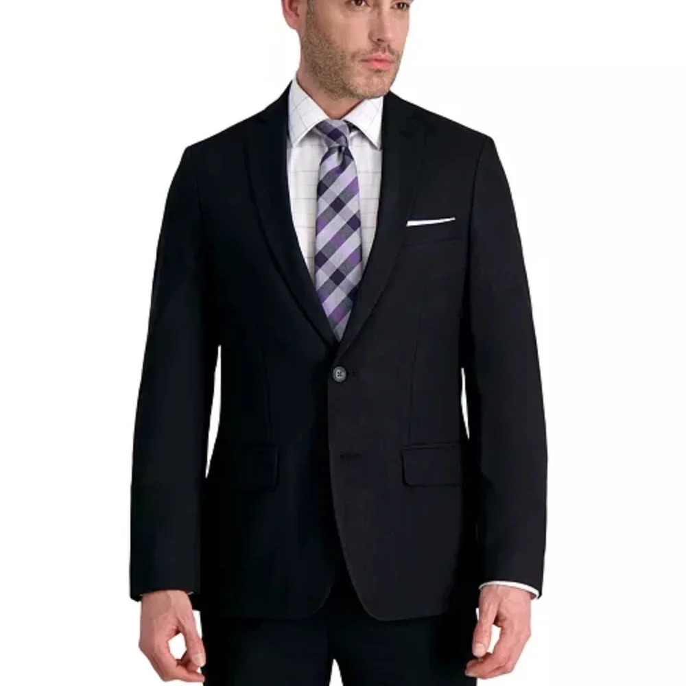 NWT Haggar Smart Wash® Slim Fit Suit Jacket – Black,‎ Medium